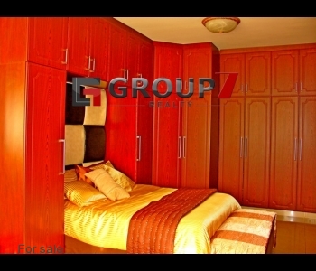 Bedroom 2 with built-in cupboards