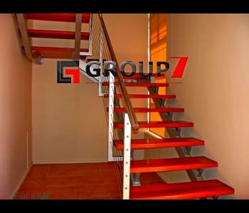 Stairs leading to bedroom